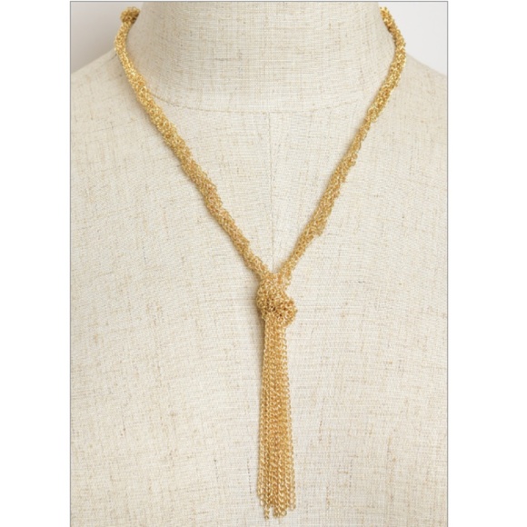 C.C. Boutique Jewelry - 1 Left! Delicate Golden Chain Drop Necklace
